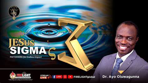 Ao18 Jesussigma Patterning For Endless Impact Dr Ayo