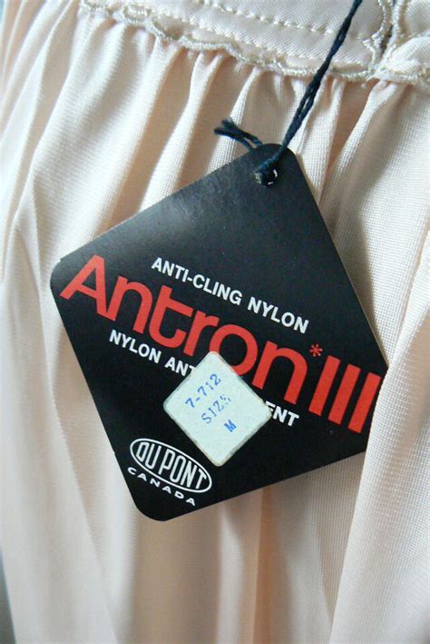 VTG 1970s Nightie Night Gown French Maid Lingerie Co Antron III Nylon NWT Sz M EBay