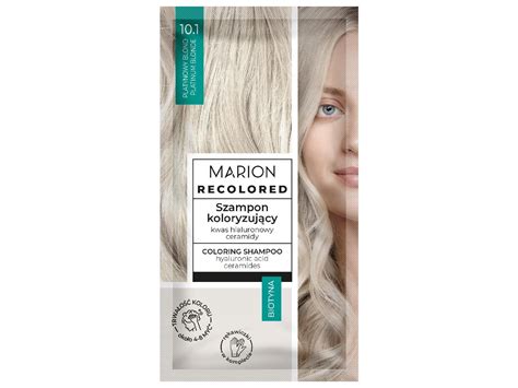 MARION Recolored Szampon koloryzujący nr 10 1 Platynowy blond 35 ml