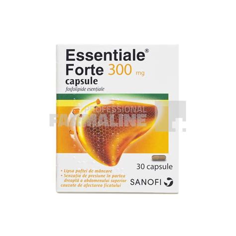 Essentiale Forte 300 Mg 30 Capsule La Pret Mic Pfarma Ro