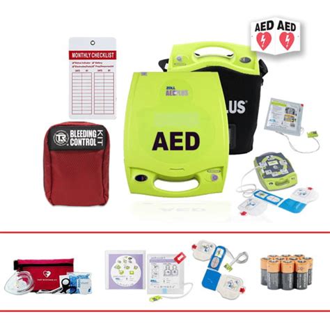 Zoll Aed Plus With Bleeding Control Kit California Medical Equipment