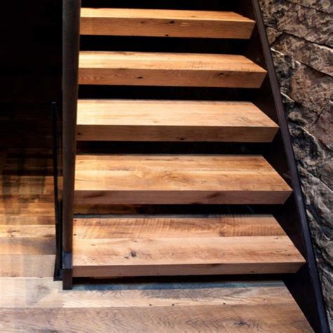 Thick Solid Stair Treads Reclaimed Wood Thick Stairs Treads Etsy