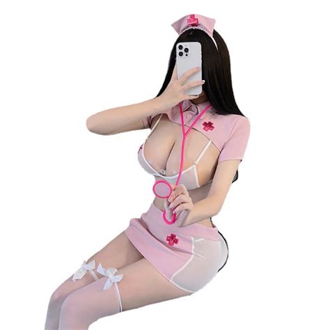 Erotic Cosplay Nurse Role Play Uniform Temptation Sexy Lingerie