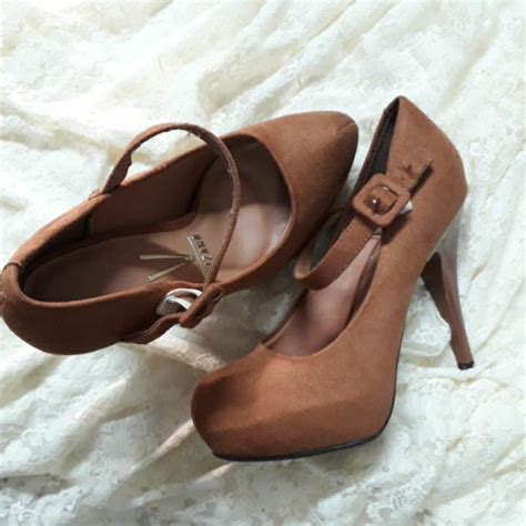 Sapato Scarpin VIZZANO Meia Pata Salto Alto Nude Shopee Brasil