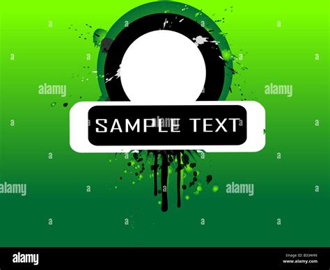 circle  text template stock photo alamy