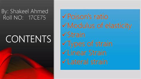 What Is Poisons Ratio Ppt