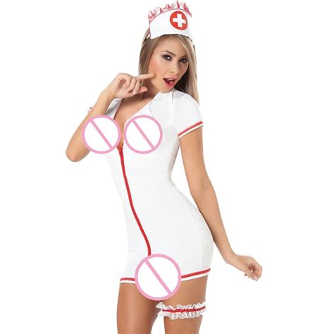 Sexy Nurse Lingerie Costume Women S Halloween Cosplay Outfit Exotic Dress Best Crossdress