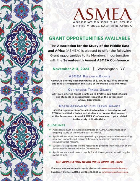 Asmea Research Grants 2024 Exploring Diversity In The Middle East And