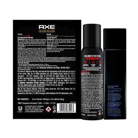 Buy Axe Exclusive Fragrance Collection, Gift For Men 234 ml Online at ...
