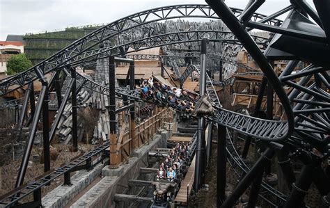 Taron Intamin Supply Record Breaking Roller Coaster To Phantasialand