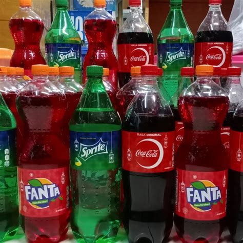 Jual Coca Cola Fanta Strawberry Sprite Soft Drink Pet Ml Shopee