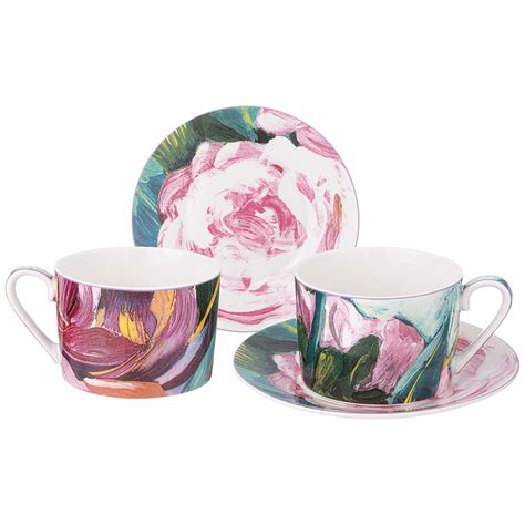 ЧАЙНЫЙ НАБОР LEFARD "SENTIMENT" НА 2 ПЕР. 4 ПР. 250 МЛ (КОР=12НАБ ...