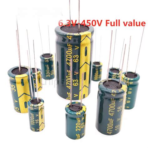 250V 350V 400V 420V 450V High Frequency Low ESR Aluminum Chipsship