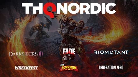 THQ Nordic présente son line up pour la Gamescom avec deux jeux non