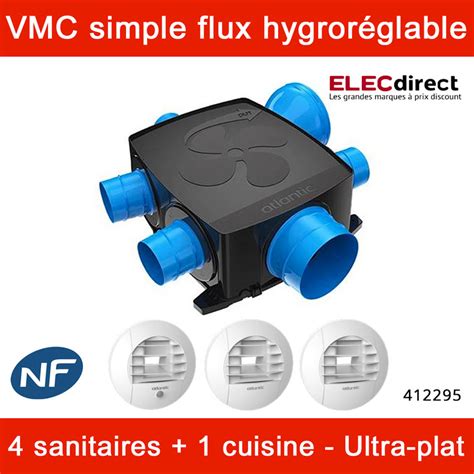 Atlantic Kit Vmc Autocosy Ih Flex Simple Flux Intelligente