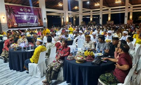 Hadiri Perayaan Hari Raya Nyepi Wawali Reny Harap Toleransi Antarumat