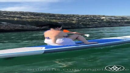 Angela White Onlyfans Sex On A Yacht