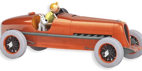 Les Voitures De Tintin Le Bolide Rouge