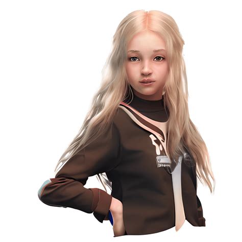 Realistic Female College Student In Wizard School Uniform · Creative