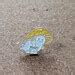 Naked Mushroom Eating A Snack Enamel Pin Etsy