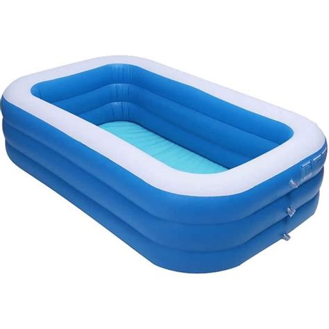 Piscine Gonflable Adulte Rectangulaire 428x210x60cm Piscine Familiale