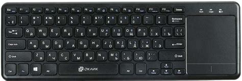 Мембранная клавиатура Оклик 830ST, черный цвет купить по низкой цене ...