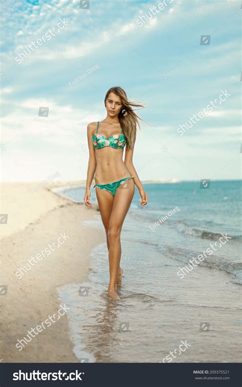 Sexy Girl Bikini On Beach Stock Photo Shutterstock