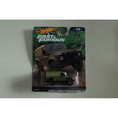 Hot Wheels Premium 1 64 Land Rover Defender 110 Hard Top Fast Furious Sobre Rodas