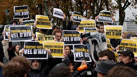 Marche contre l antisémitisme des militants de la communauté juive