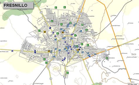 Mapa topográfico de Zacatecas, México, para GPS Garmin :: CARTOGRAFIA GPS :: MAPA E32