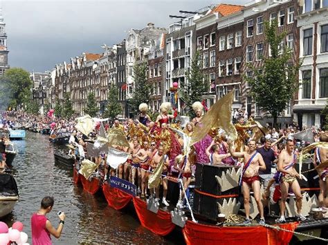El Desfile Del Orgullo Gay Ti E Amsterdam De Los Colores Del Arco Iris La Naci N