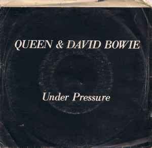 Queen & David Bowie - Under Pressure (1981, Vinyl) | Discogs