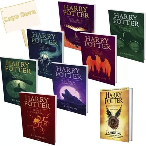 Livro Cole O Completa Harry Potter Livros Capa Dura Em Descubra O