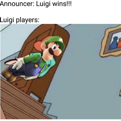 Luigi Lois Falling Down Stairs Know Your Meme