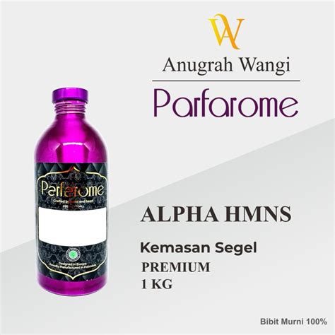 Jual Bibit Parfum Alpha Hmns By Parfarome Premium Kemasan Segel Kg