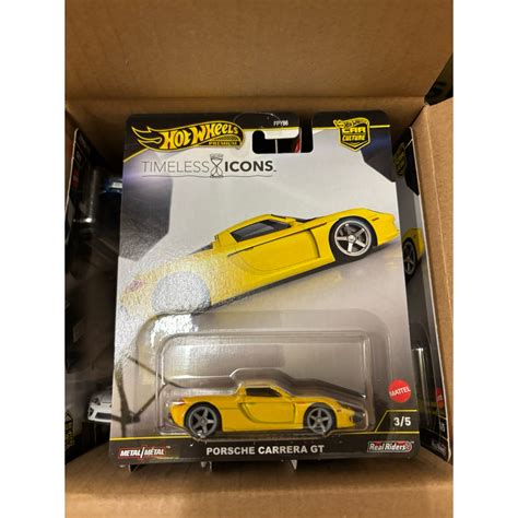 HOT WHEELS PORSCHE HOT WHEELS 風火輪 經典合金 高級永恆圖標保時捷卡雷拉 GT 蝦皮購物