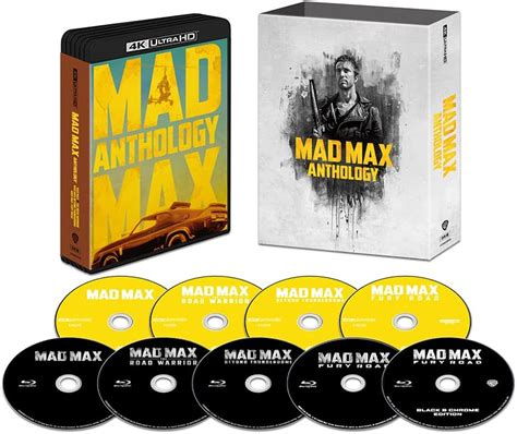 Mad Max Anthology Box K Ultra Hd Blu Ray Set Disc Set K