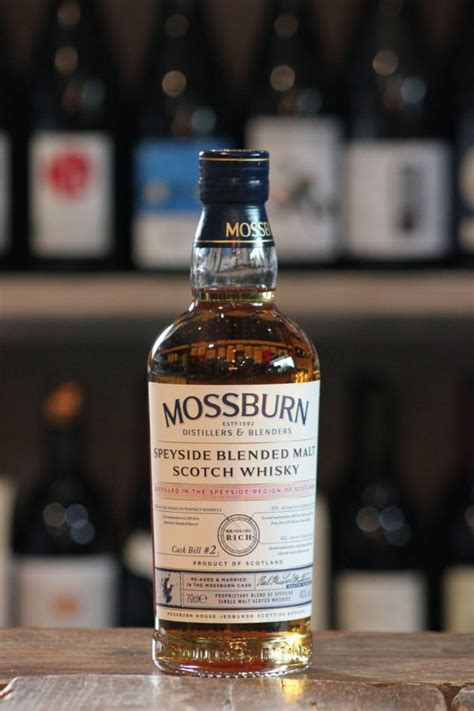 MOSSBURN WHISKY Speyside Blended Malt 46% 700ml