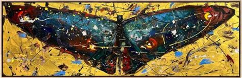 Gorgeous Butterfly Oil Painting Simurg Art Gallery