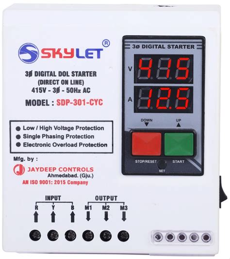 Fully Automatic Three Phase Digital Motor Starter Hp At Rs In