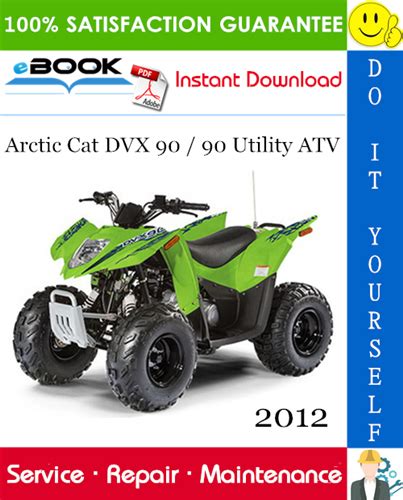 Arctic Cat Dvx Utility Atv Service Repair Manual Pdf