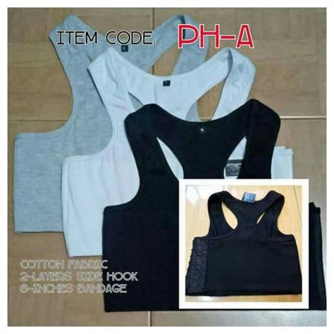 SIDEHOOK TOMBOY LESBIAN HALF SANDO BINDER FRONT BANDAGE Shopee Philippines