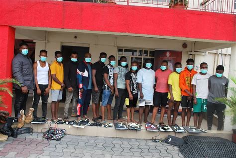 15 Suspected Internet Fraudsters Busted In Port Harcourt Pm News