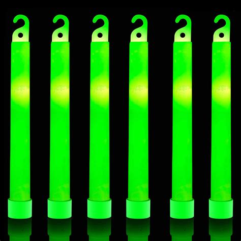 Buy 32 Ultra Bright 6 Inch Large Green Glow Sticks - Chem Lights Sticks