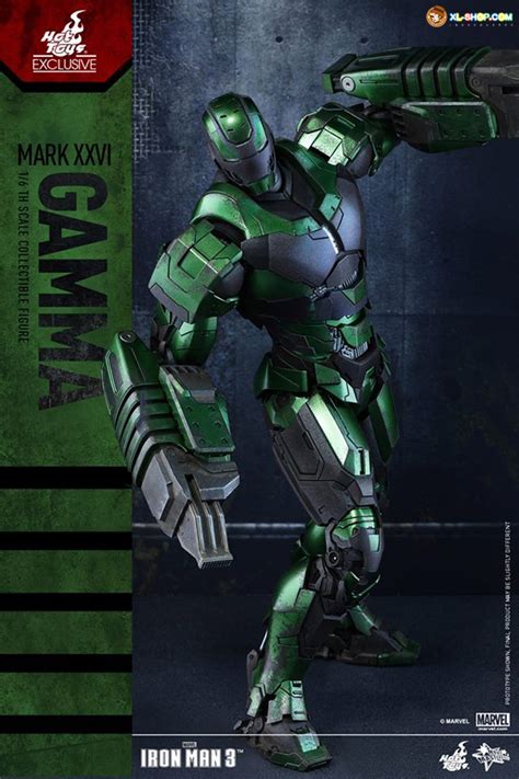 Hot Toys MMS332 Iron Man 3 1 6th Scale Gamma Mark XXVI Collectible Figure Hot Toys