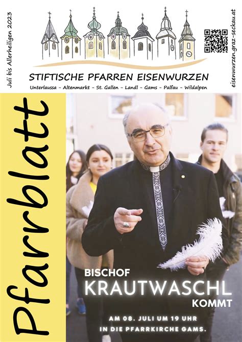 Pfarrblatt Eisenwurzen Seelsorgeraum Eisenwurzen