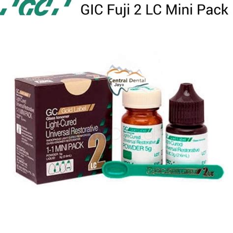 Jual Gc Gic Fuji Lc Mini Pack Glass Ionomer Cement Fuji Ii Light