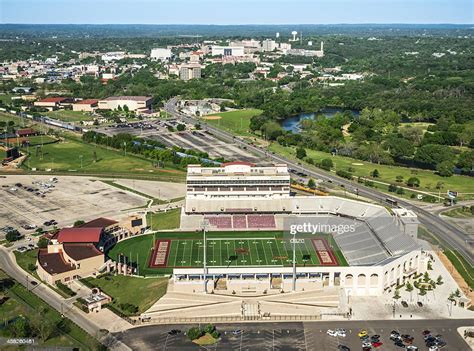 Bobcat Football Stadium Texas State University San Marcos Aerial View