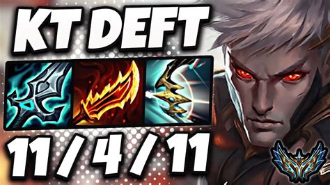 Varus Vs Zeri Adc Kt Deft Patch Korea Challenger Youtube