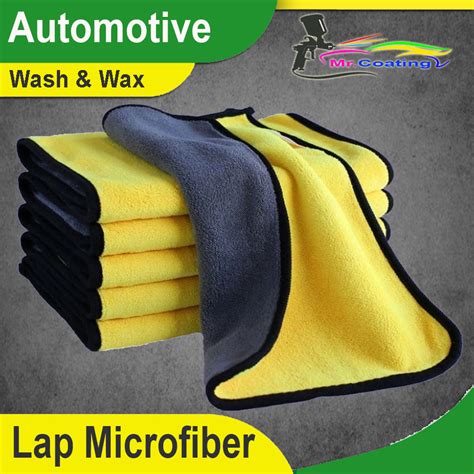 Kain Lap Microfiber 30x30 Mobil Motor Lap Kaca Meja Lembut Serap Air